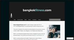 Desktop Screenshot of bangkokfitness.com